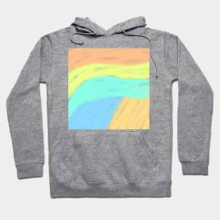 Colorful watercolor abstract texture art Hoodie